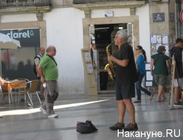 саксофонист, Барселона|Фото: Накануне.RU