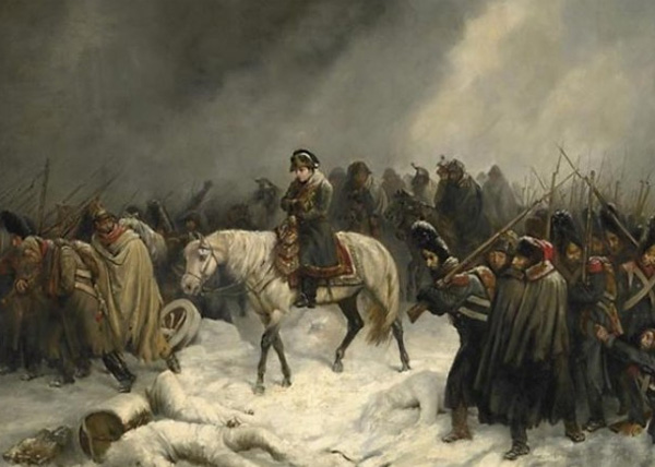 Наполеон в Москве, 19 октября, выгнали из Москвы|Фото: