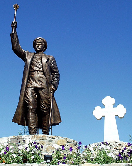 Памятник генералу-предателю Краснову в Ростове-на-Дону|Фото: