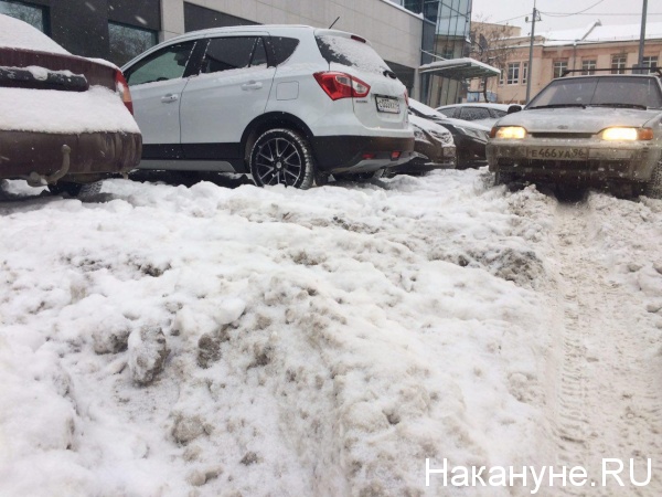 снегопад, сугробы, уборка улиц|Фото: Накануне.RU