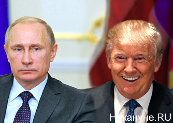 коллаж, Владимир Путин, Дональд Трамп|Фото: Накануне.RU
