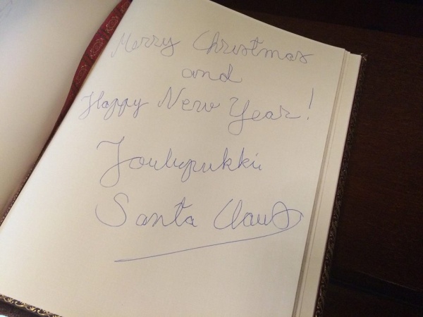 Санта-Клаус, книга гостей, "Кольцово"|Фото: аэропорт "Кольцово"