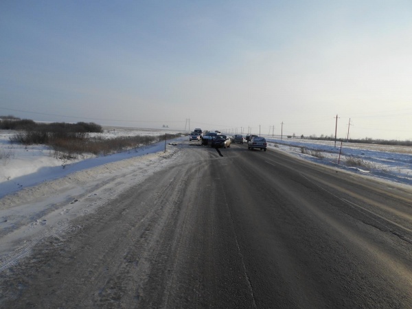 Авария на 63 км трассы Тюмень - Омск|Фото: Пресс-служба ГИБДД Тюменской области