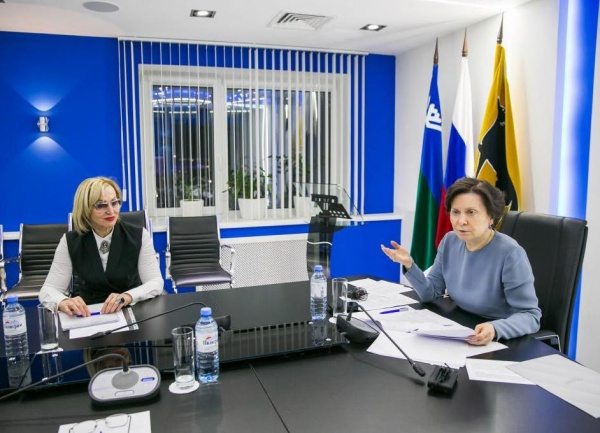 Наталья Комарова, встреча с сопредседателями ОНФ|Фото: http://www.admhmao.ru/