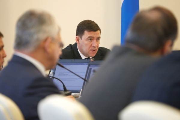 заседание правительства, Евгений Куйвашев|Фото: Департамент информационной политики губернатора СО