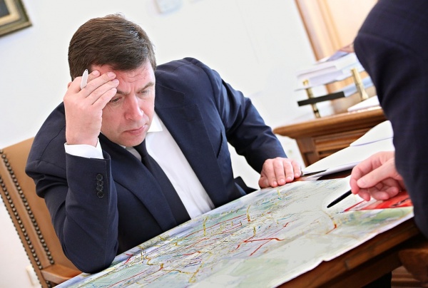 Евгений Куйвашев, транспортная реформа, маршрутная сеть|Фото: Департамент информационной политики губернатора