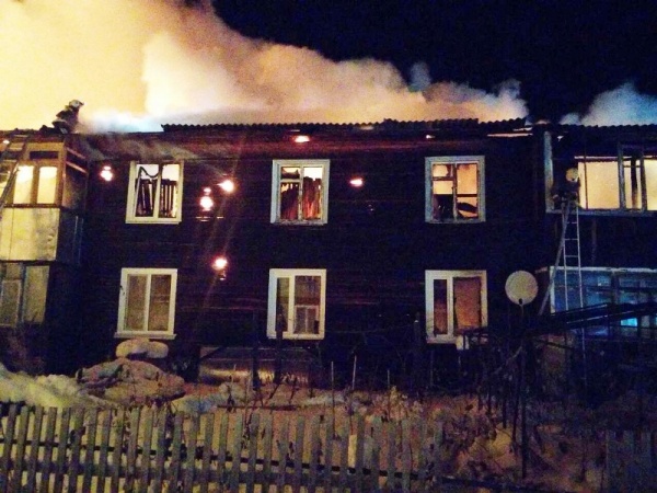 Приобье, пожар, ХМАО|Фото:ГУ МЧС России по ХМАО