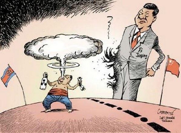 Китайская карикатура про КНДР|Фото: http://image.baidu.com/
