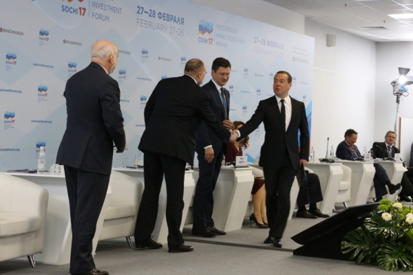 форум в Сочи, Дмитрий Медведев, Борис Дубровский,|Фото: пресс-служба губернатора Челябинской области