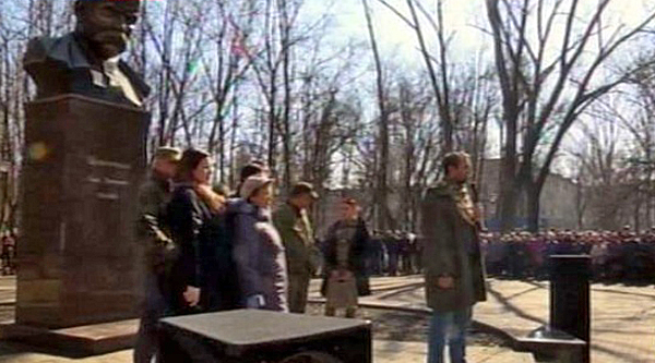 Авдеевка, митинг против блокады Донбасса|Фото: youtube.com