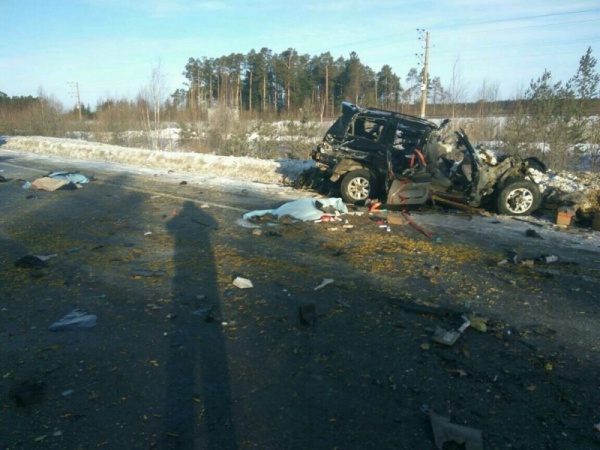 Авария на трассе Сургут - Нижневартовск (10.3.17)|Фото: 86.мвд.рф