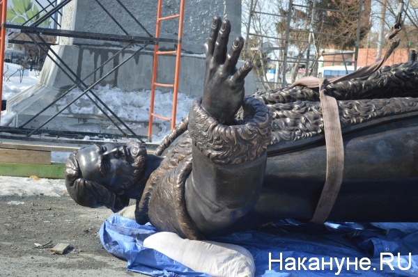 памятник, Тимофей Невежин, Курган, установка|Фото:Накануне.RU