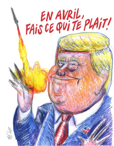 карикатура, Дональд Трамп|Фото:Charlie Hebdo