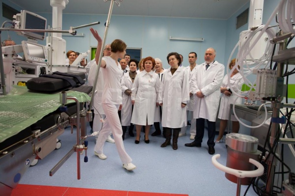 Приемка кардиодиспансера в Сургуте, Наталья Комарова|Фото: правительство ХМАО