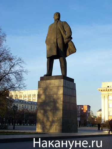 памятник статуя ленин тюмень 100т | Фото: Накануне.RU