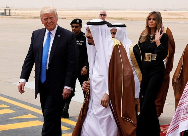 Дональд Трамп, Саудовская Аравия(2017)|Фото: Reuters/Jonathan Ernst