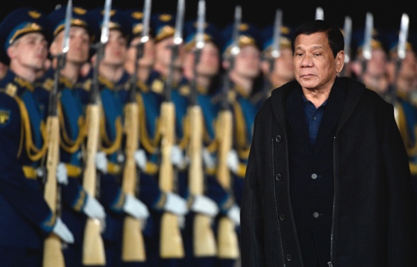 Президент Филиппин Дутерте прибыл с официальным визитом в Москву|Фото: AFP PHOTO / Alexander NEMENOV / MANILA BULLETIN