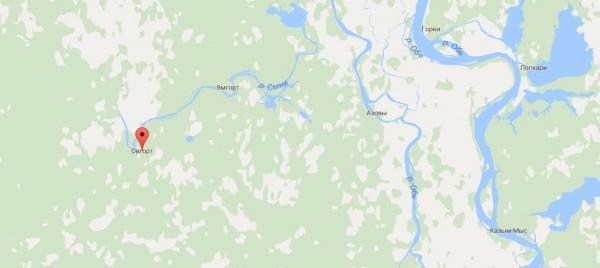 Село Овгорт на карте|Фото: google.ru/maps