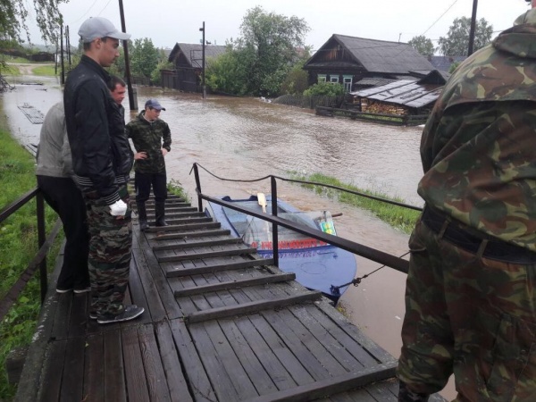подтопление, Махнево, дожди|Фото: Прокуратура Свердловской области