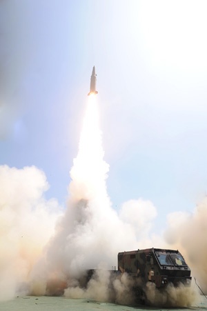 Запуск южнокорейской ракеты "Хенму"|Фото: The Korea Times