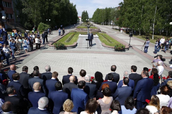 митинг памяти Владимира Петухова|Фото: Правительство Югры