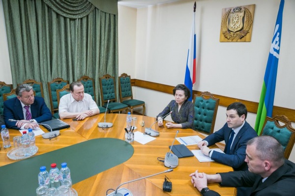 Наталья Комарова, рабочая встреча с главами муниципальных образований|Фото: Правительство Югры