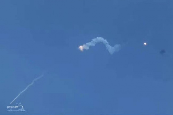 Запуск тяжёлой ракеты-носителя оказался неудачным|Фото: http://military.china.com