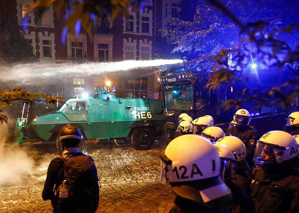 беспорядки в Гамбурге, саммит G20|Фото: rt.com