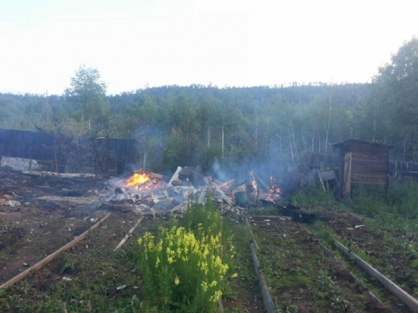 Братск дом пожар МЧС|Фото: ГУ МЧС России по Иркутской области