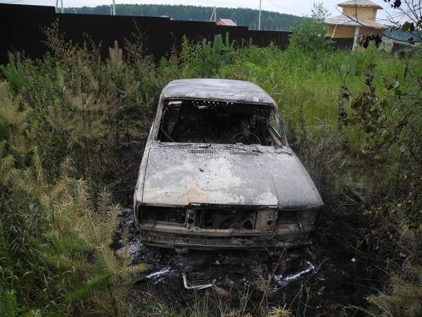 сгоревший автомобиль убийство|Фото: СК РФ по Свердловской области