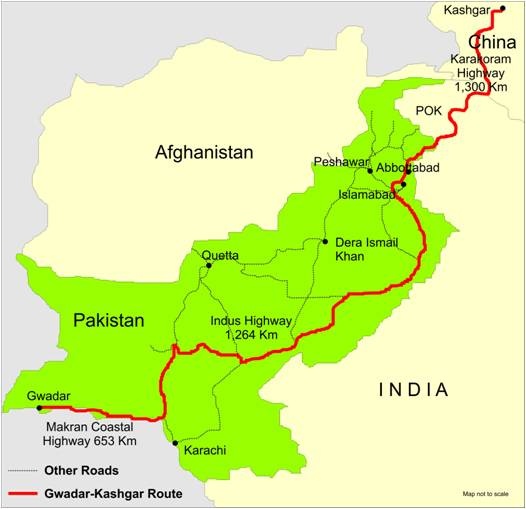 Китайско-пакистанский экономический коридор|Фото: http://www.indiandefencereview.com