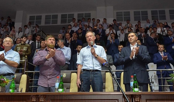 Дмитрий Кобылкин, Рамзан Кадыров, визит в Грозный (сентябрь 2017)|Фото: правительство.янао.рф