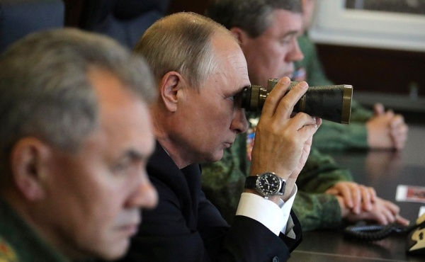 Владимир Путин учения "Запад-2017"(2017)|Фото: пресс-служба президента РФ