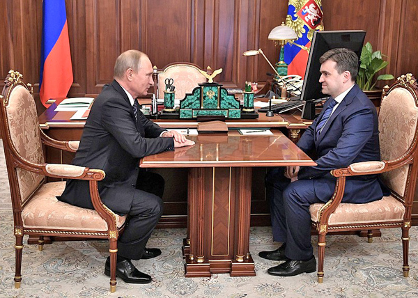 Владимир Путин, Станислав Воскресенский|Фото: kremlin.ru