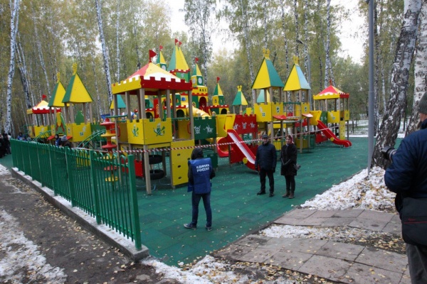 детская площадка, Поляна сказок, Челябинск,|Фото: пресс-служба администрации Челябинска