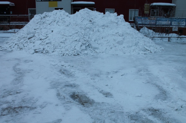 уборка снега в Салехарде, рейд ГИБДД и ОНФ(2017)|Фото: http://onf.ru/
