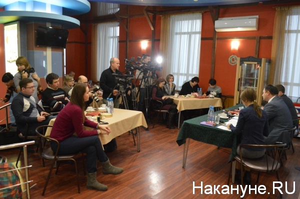 Андрей Потапов, Сергей Руденко, пресс-конференция(2017)|Фото:Накануне.RU
