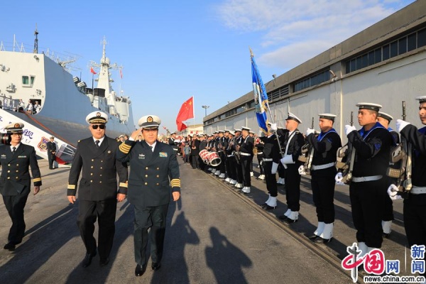Китайские корабли в Тунисе(2018)|Фото: http://military.china.com.cn/