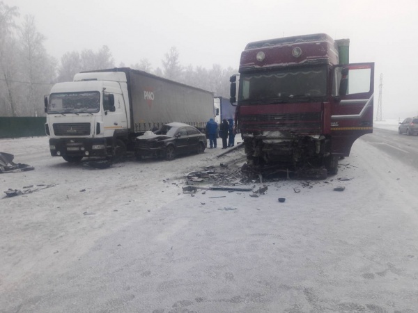 279 км Тюмень - Омск авария двое погибших(2018)|Фото: Пресс-служба УГИБДД по Тюменской области
