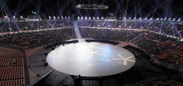 Олимпийский стадон Пхенчхана(2018)|Фото: http://www.koreatimes.co.kr