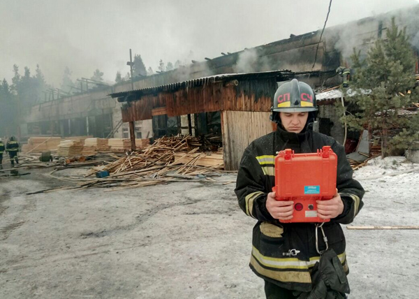 пожар на пилораме, Верхняя Салда(2018)|Фото: ГУ МЧС по СО