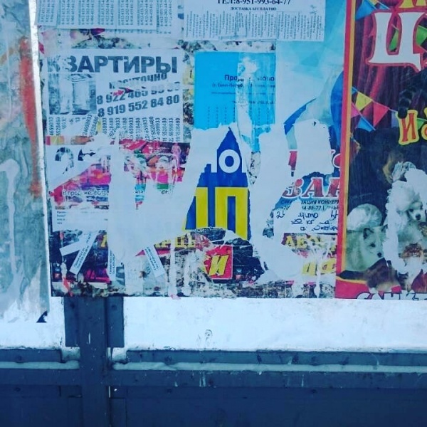 Агитационные материалы, плакаты ЛДПР, уничтожение плакатов, баннеры(2018)|Фото: ЛДПР ЯНАО