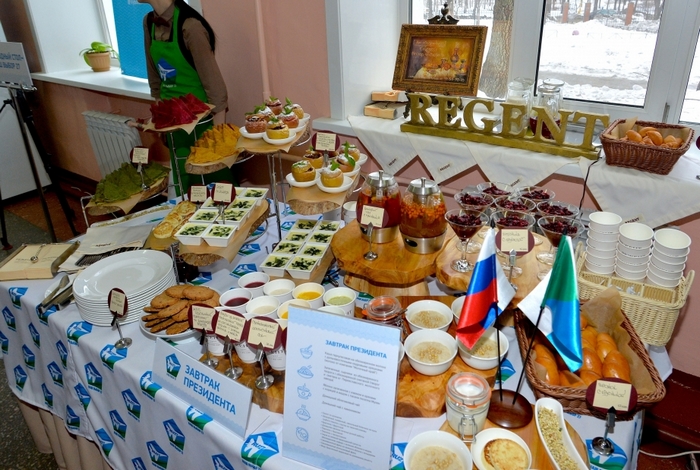 завтрак президента РФ(2018)|Фото: правительство Хабаровского края