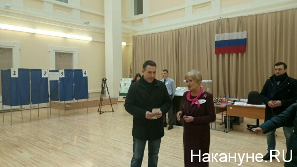 Игорь Холманских, выборы президента-2018, голосование(2018)|Фото: Накануне.RU