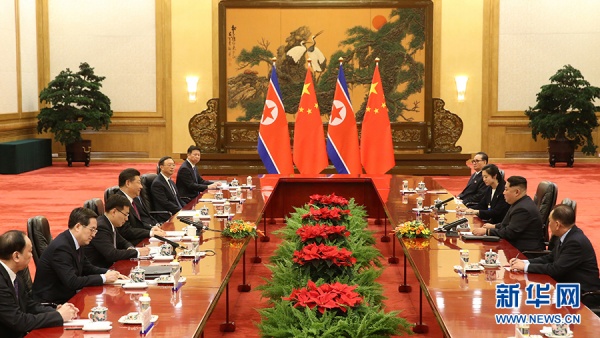 Переговоры Ким Чен Ына и Си Цзиньпина в Пекине(2018)|Фото: www.xinhuanet.com