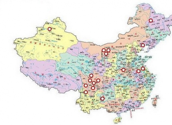 Центры майнинга криптовалют в КНР по состоянию на 2016 г.(2018)|Фото: www1.xcar.com.cn/bbs/viewthread.php?tid=29924565