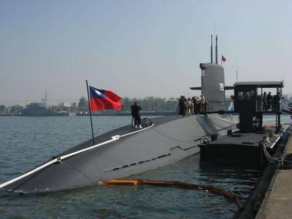 Подводная лодка "ВМС" Тайваня(2018)|Фото: mil.eastday.com