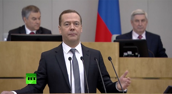 Медведев, Госдума(2018)|Фото: RT