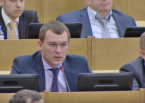 Дегтярев отменил пресс-конференцию в Хабаровске «из-за коронавируса»