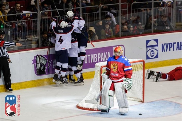 юниорский чемпионат мира по хоккею, Россия, США,(2018)|Фото: минспорт Челябинской области